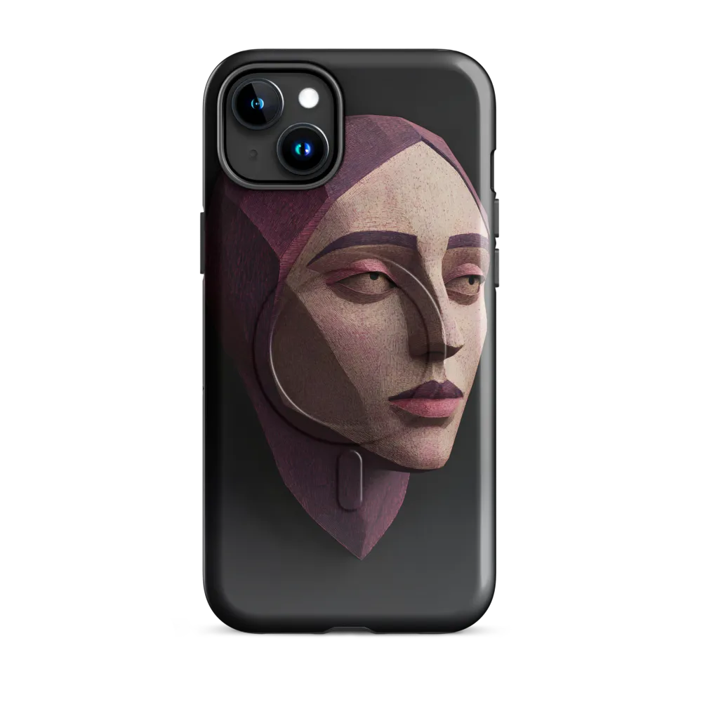 Geometric Elegance: A Contemporary Portrait