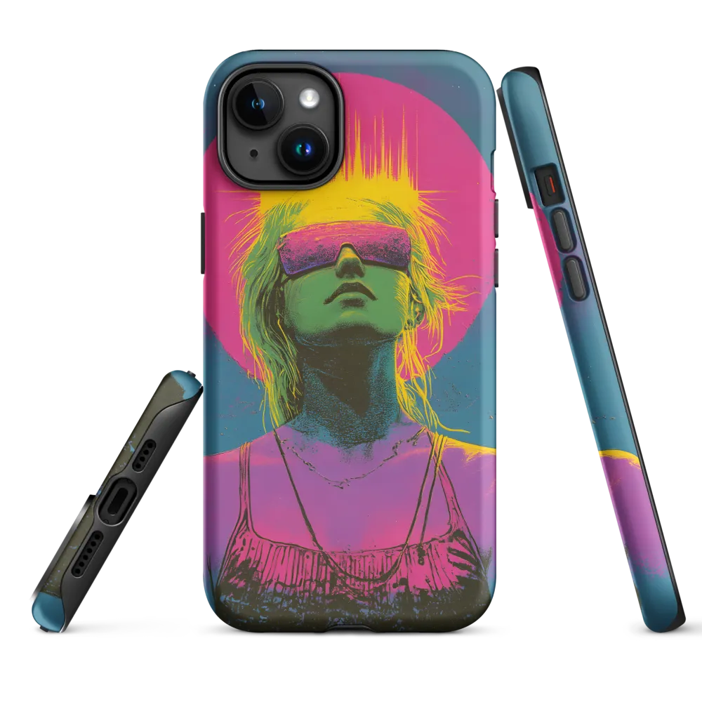 Neon Dreams: Portrait of a Modern Muse