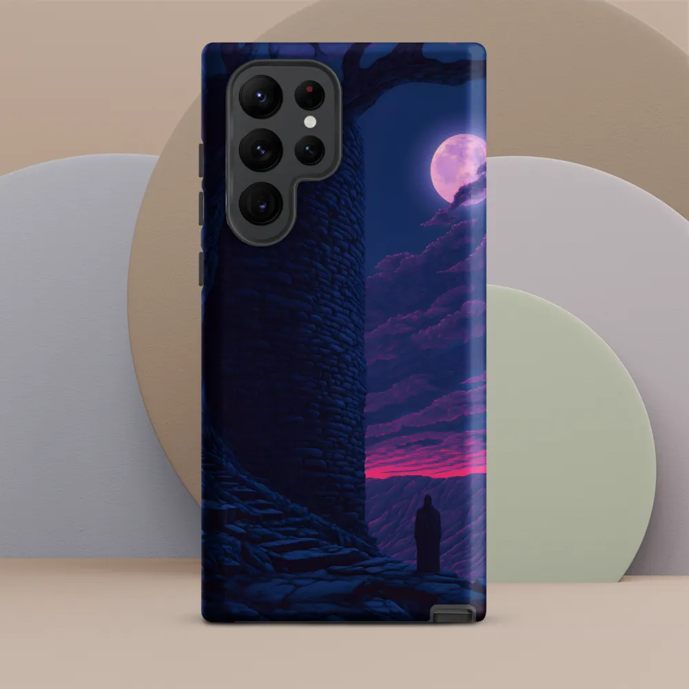Moonlit Solitude | Phone Case |  S22 Ultra | Tough Case | Matte
