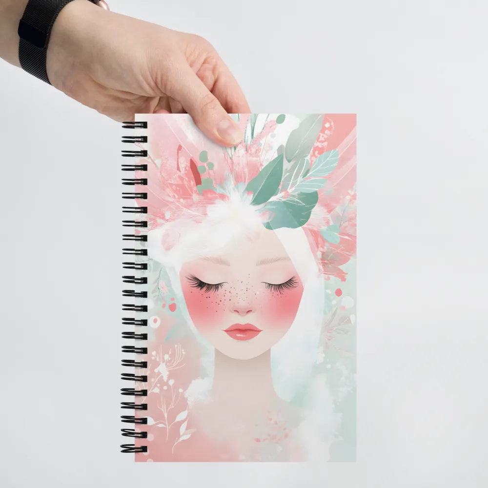 Whispers of Flora | Spiral Notebook