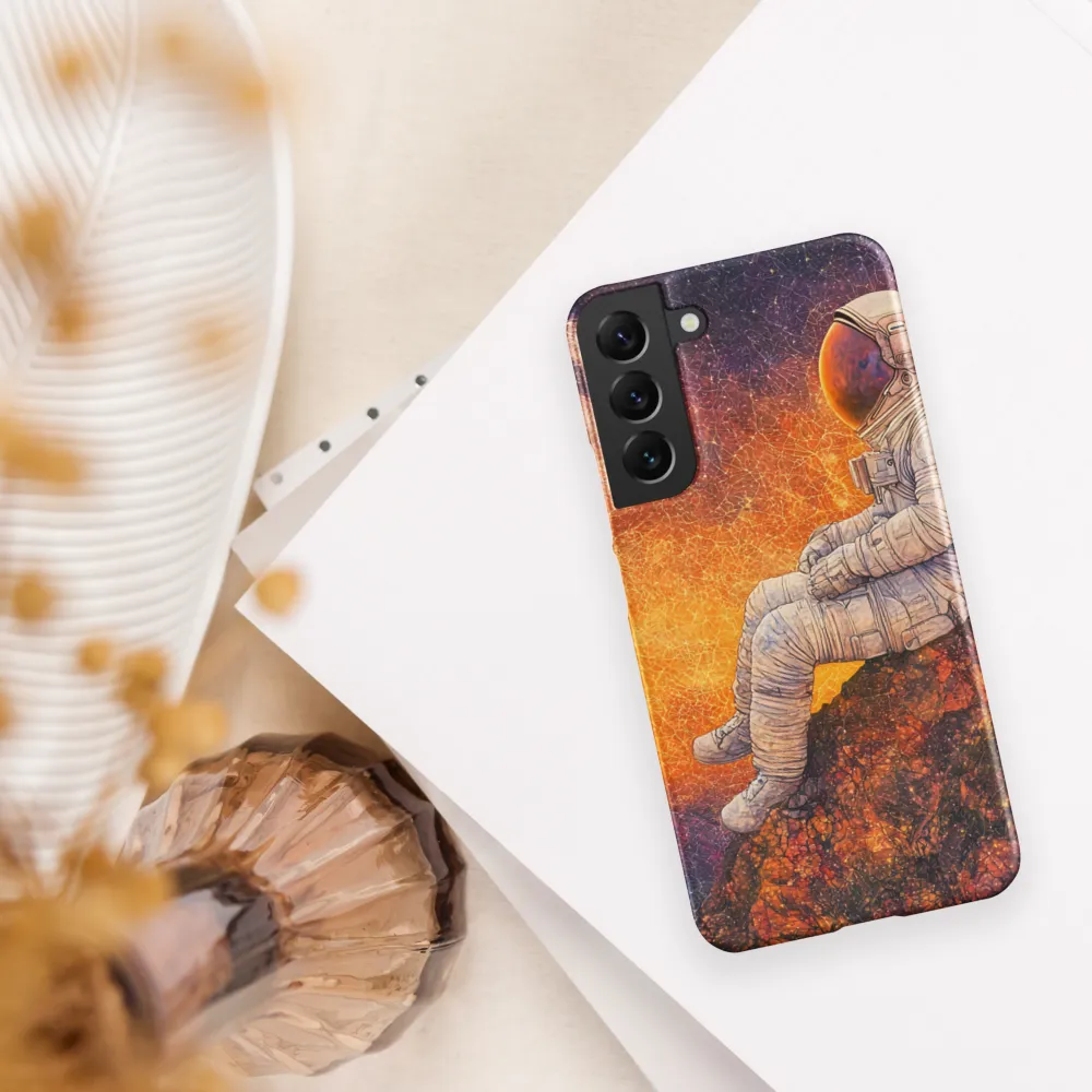 Cosmic Contemplation | Phone Case |  S22 Plus | Snap Case | Matte