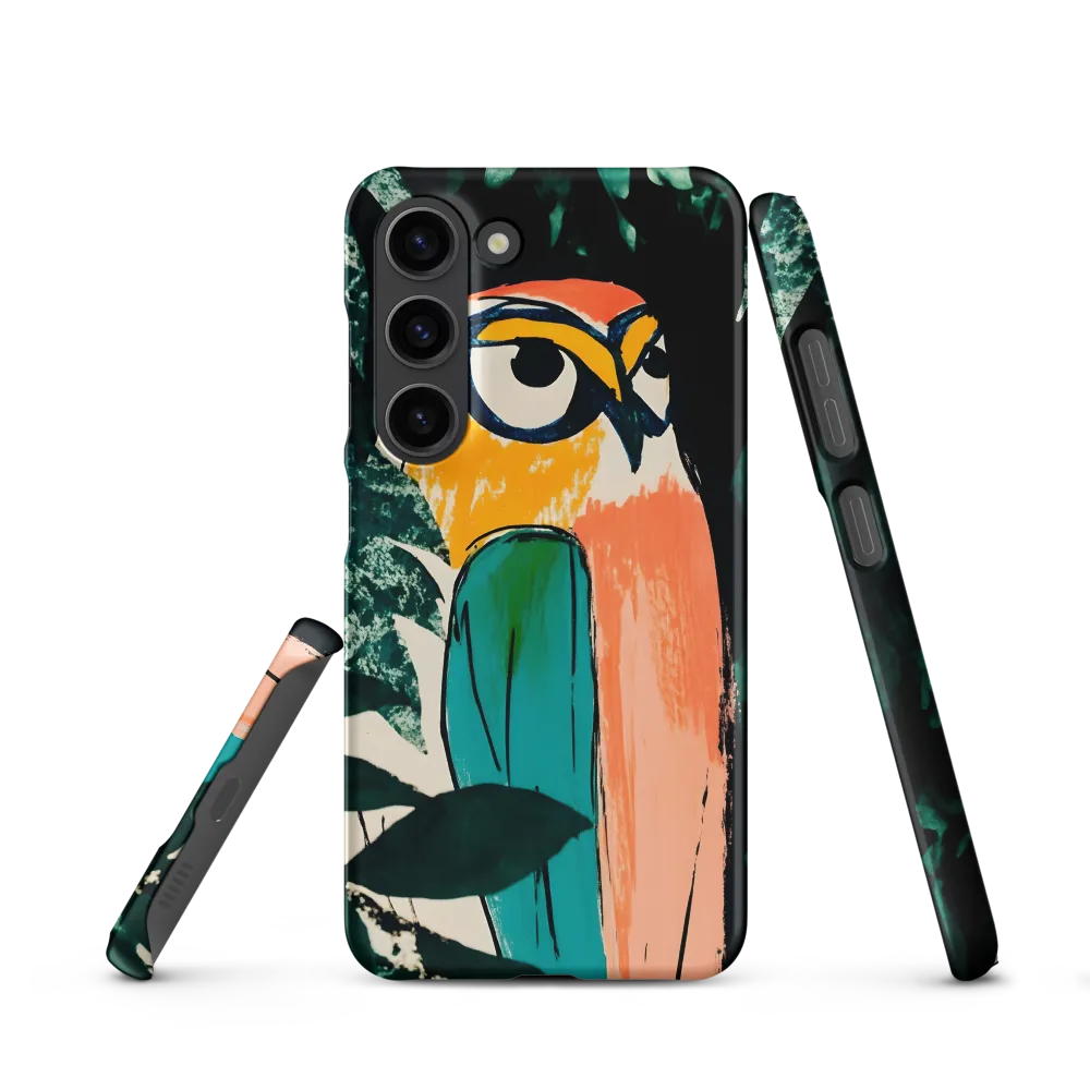 Camouflaged Majesty: The Abstract Owl