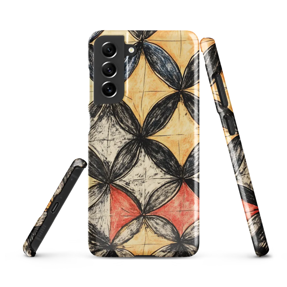 Geometric Harmony | Phone Case |  S21 FE | Snap Case | Glossy