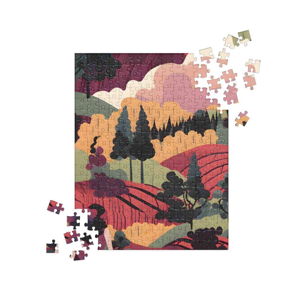 Harmonious Landscapes | Jigsaw Puzzle | 252/520 pieces