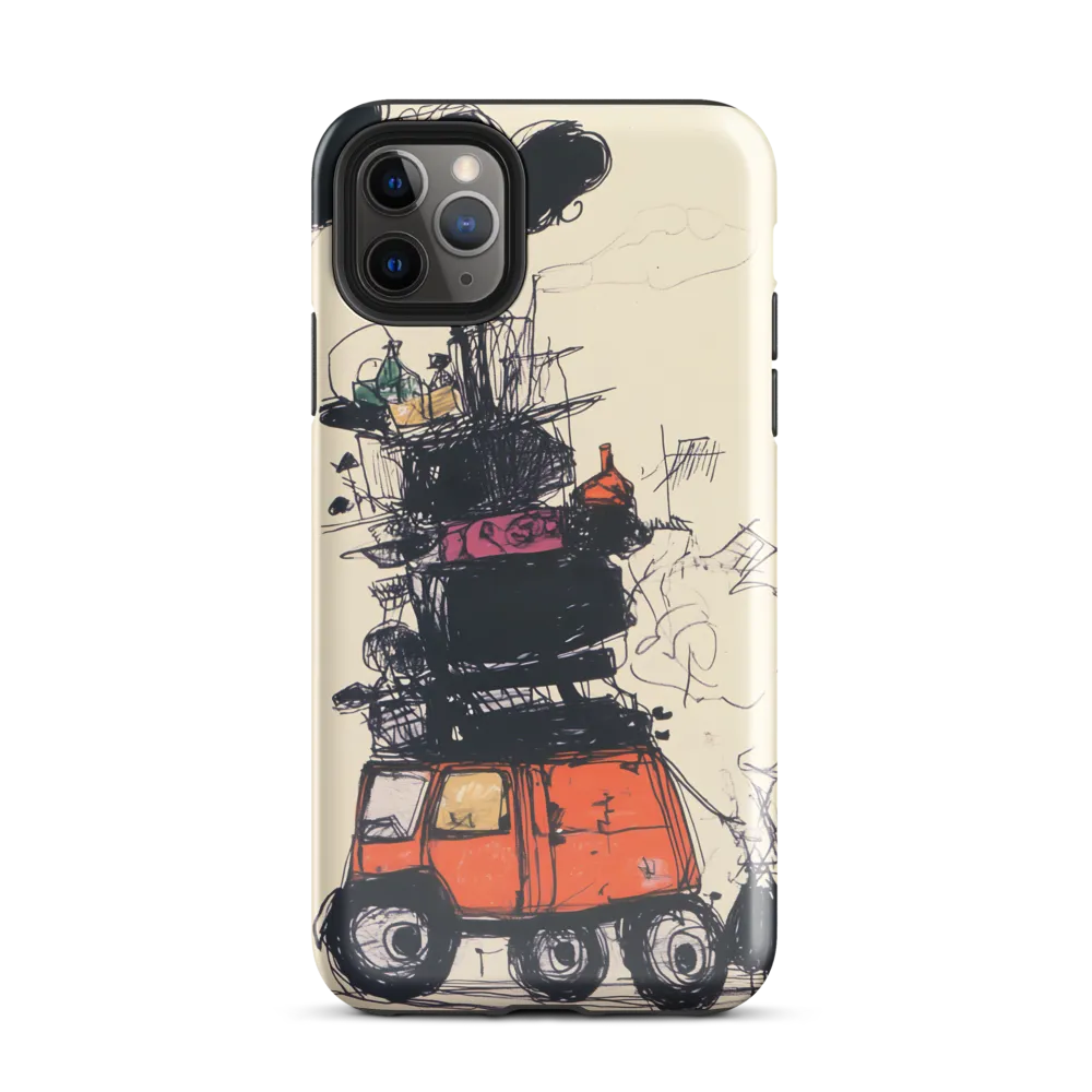 The Whimsical Hauler | Phone Case |  11 Pro Max | Tough Case | Glossy