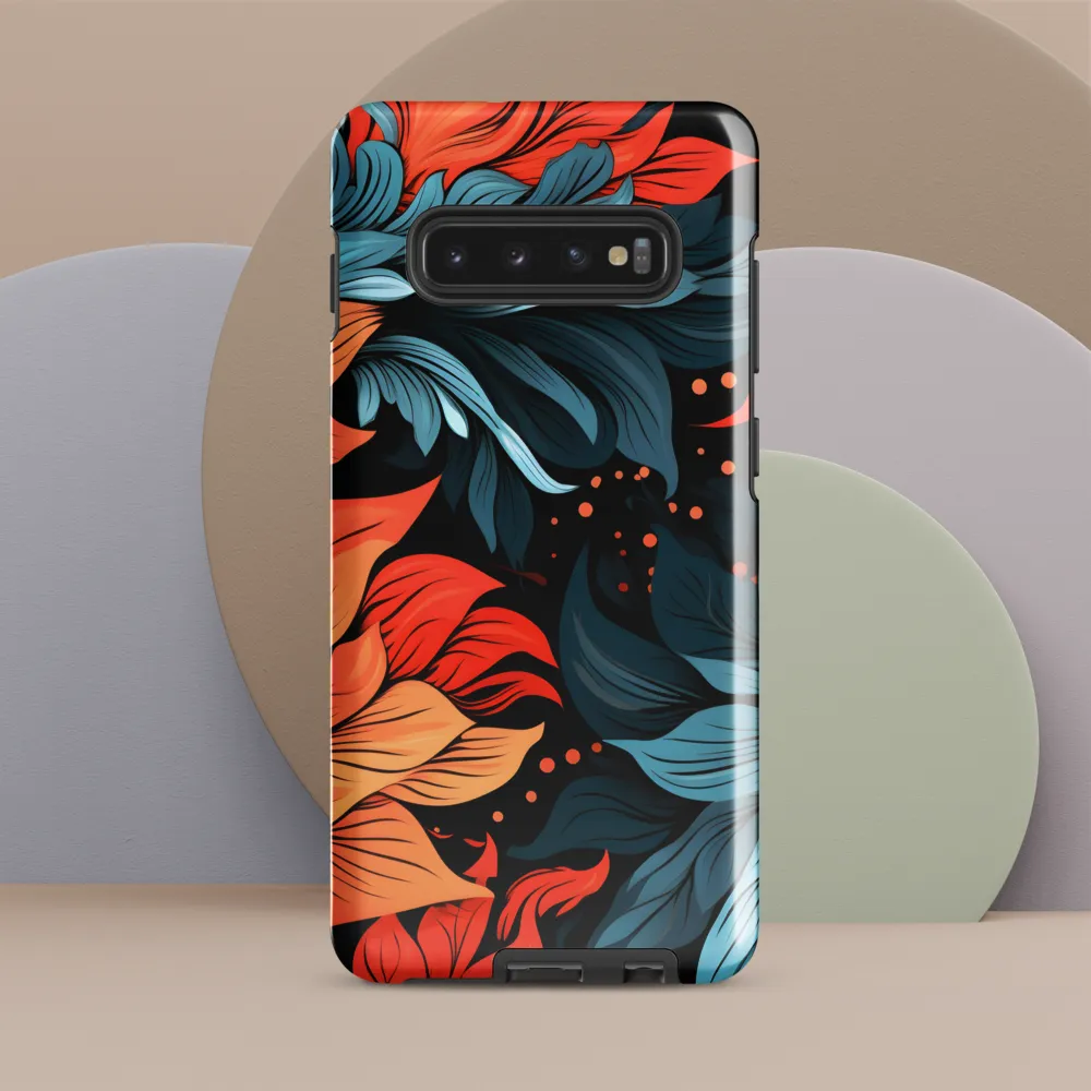 Floral Symphony in Color | Phone Case |  S10 Plus | Tough Case | Glossy