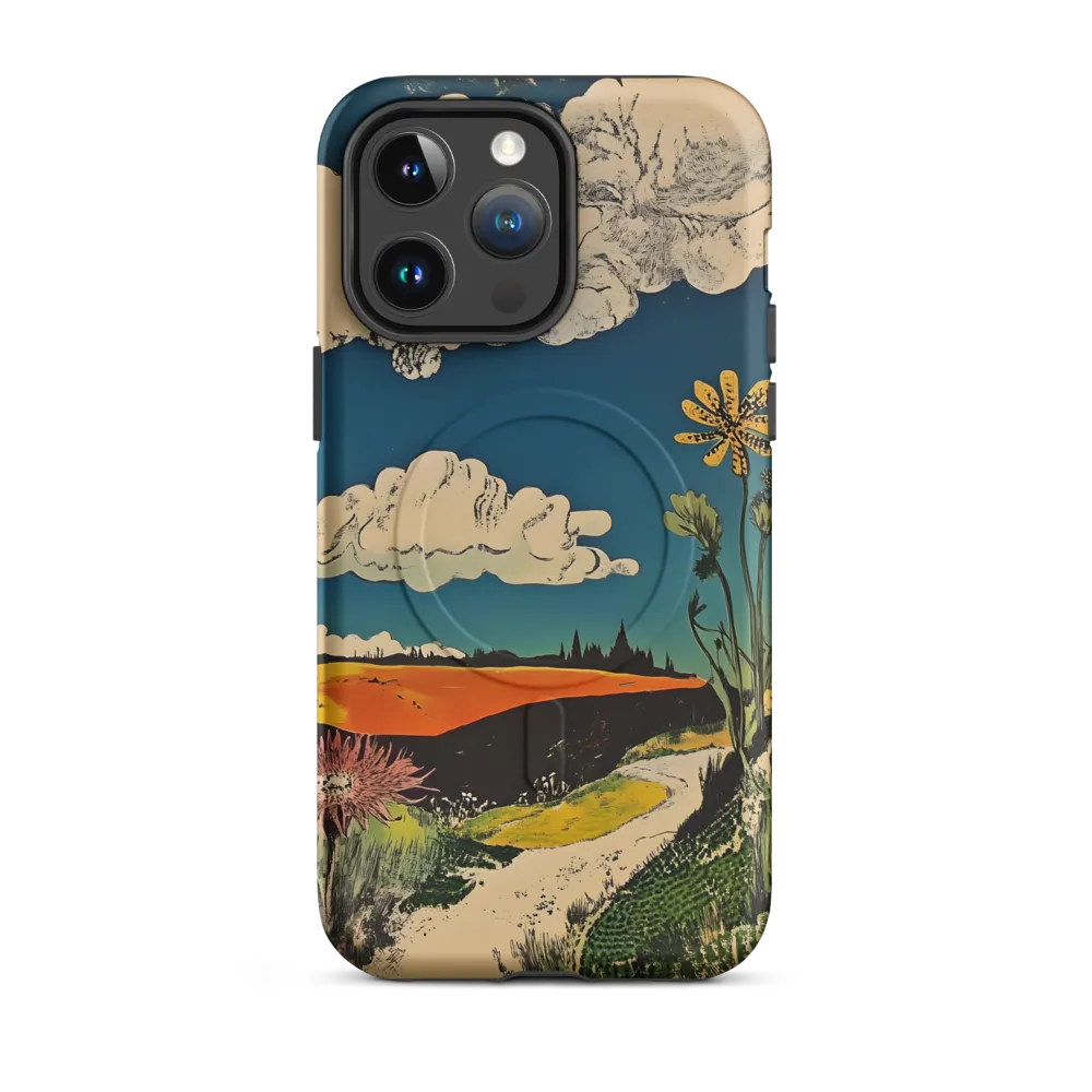 Surreal Blooming Landscape