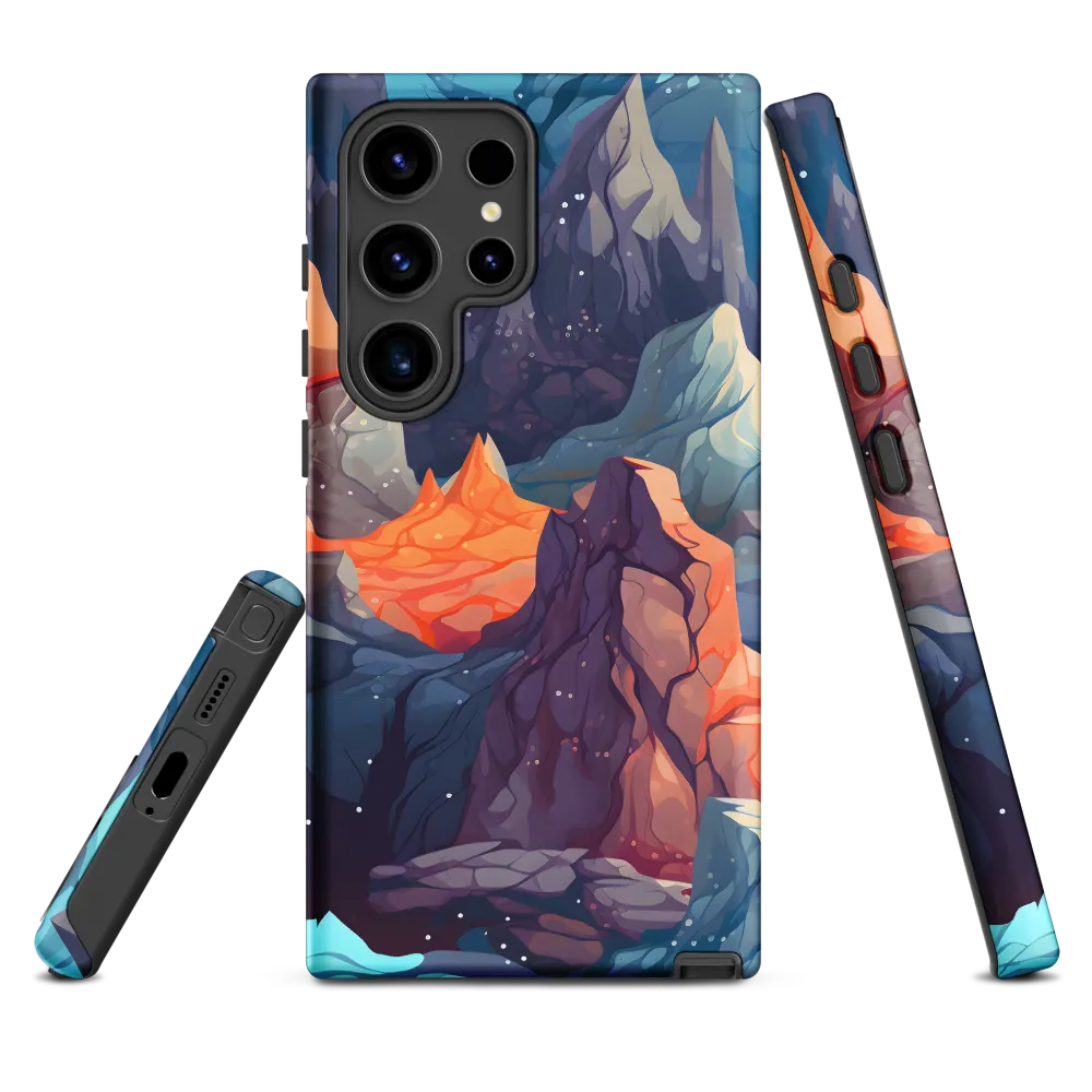 Mystical Peaks of Imagination | Phone Case |  S24 Ultra | Tough Case | Matte