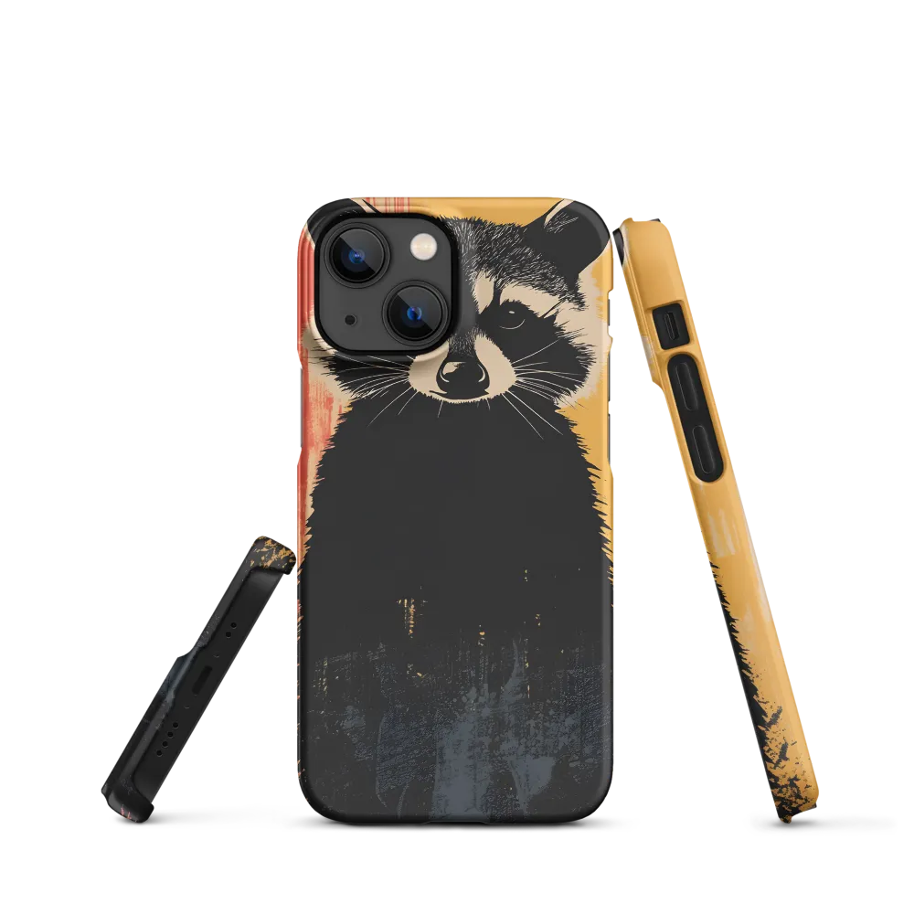 Whimsical Raccoon Portrait