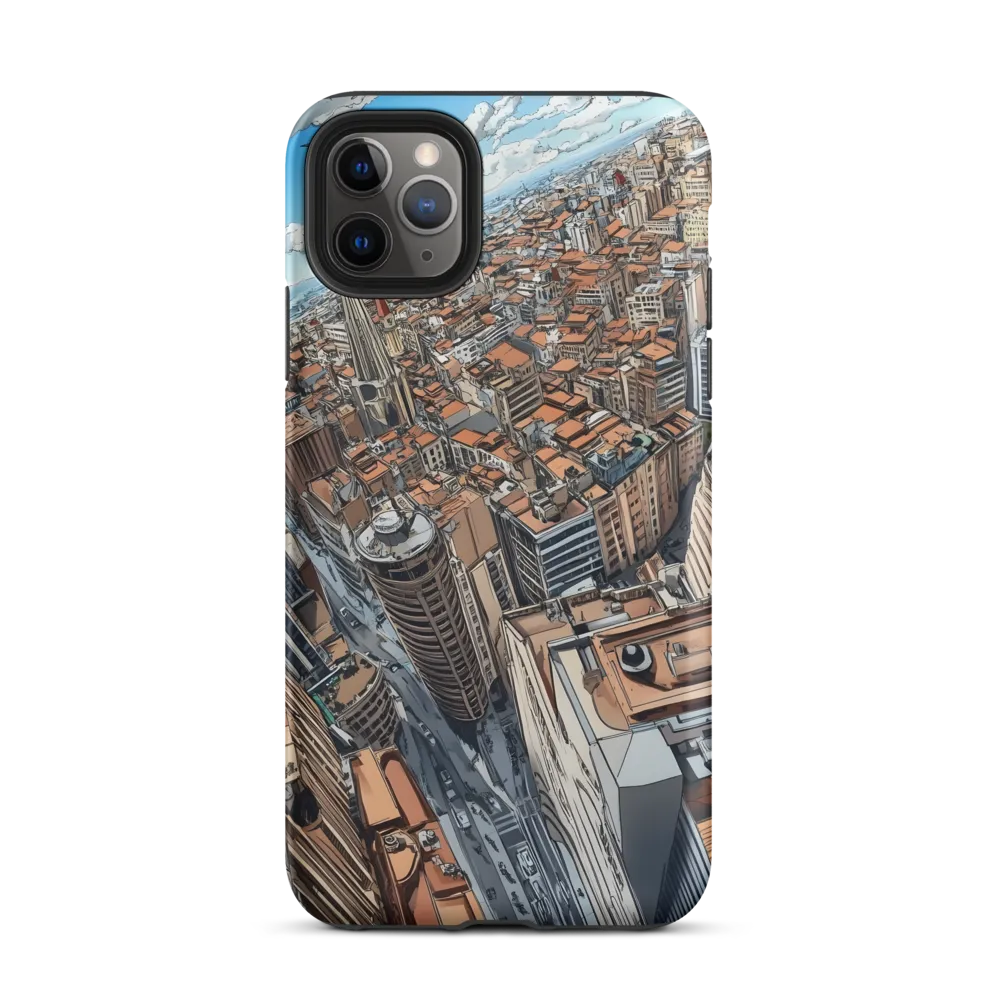 Aerial Symphony of Urban Life