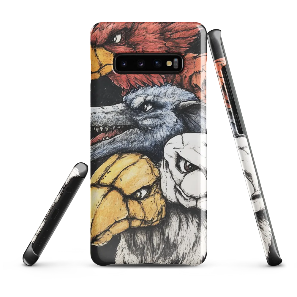 Mythical Beasts in Harmony | Phone Case |  S10 Plus | Snap Case | Glossy