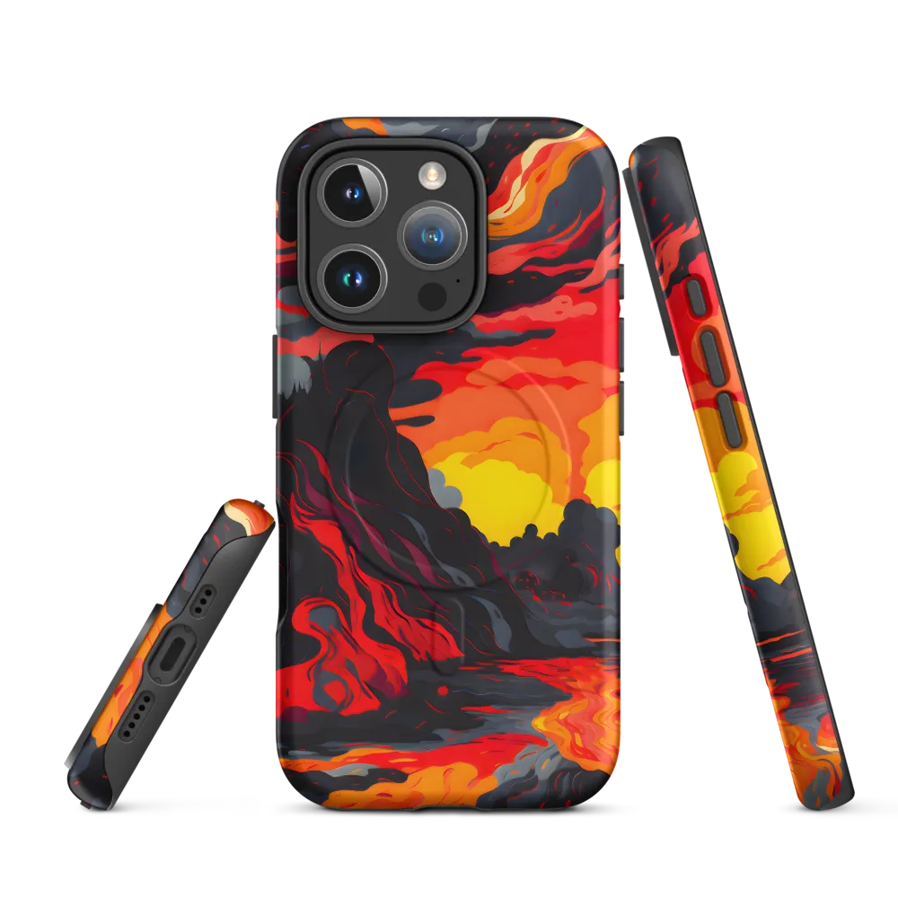 Eruption of Colors | Phone Case |  16 Pro | MagSafe® Tough Case | Matte