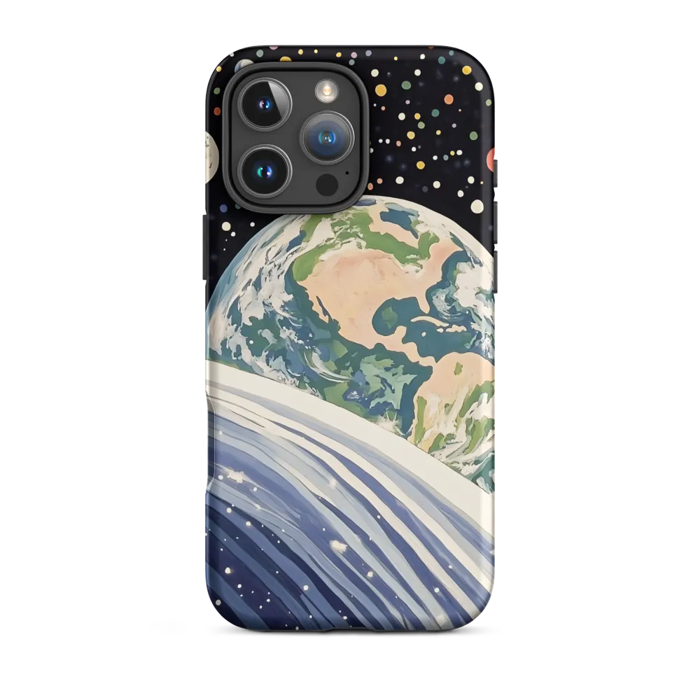 Celestial View: A Surreal Journey Through Space
