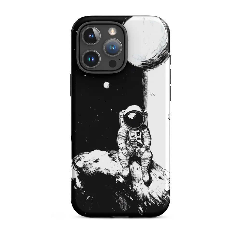 Solitude in the Cosmos | Phone Case |  16 Pro Max | Tough Case | Matte