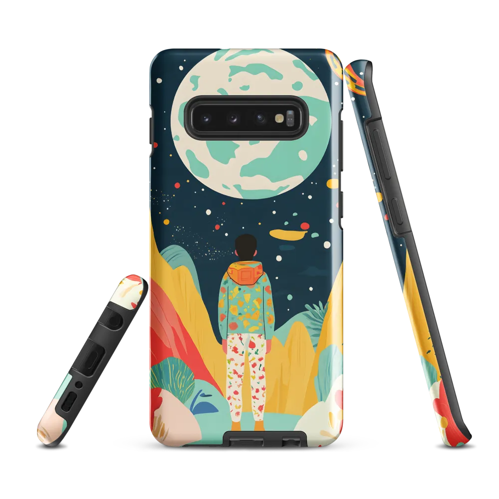 Dreamscapes Under Cosmic Light | Phone Case |  S10 Plus | Tough Case | Glossy