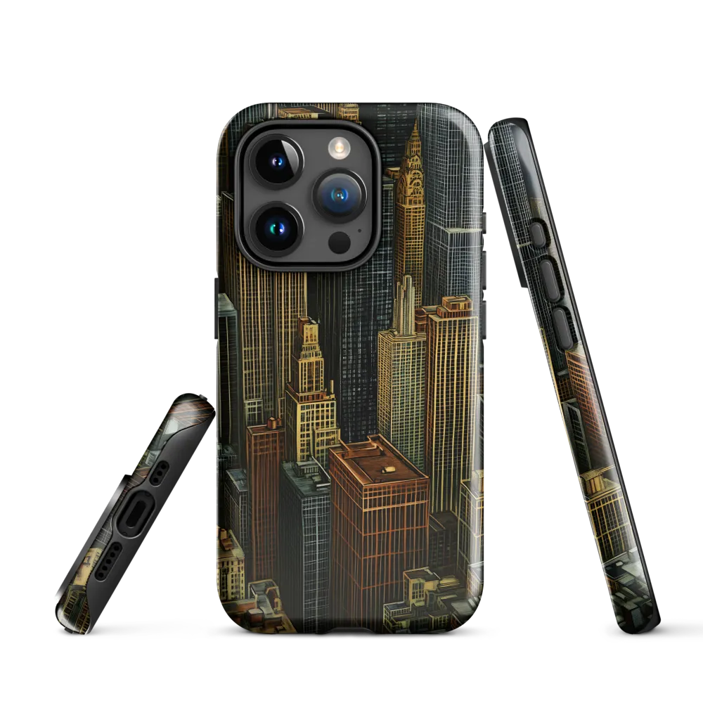 Urban Elegance: A Golden Cityscape