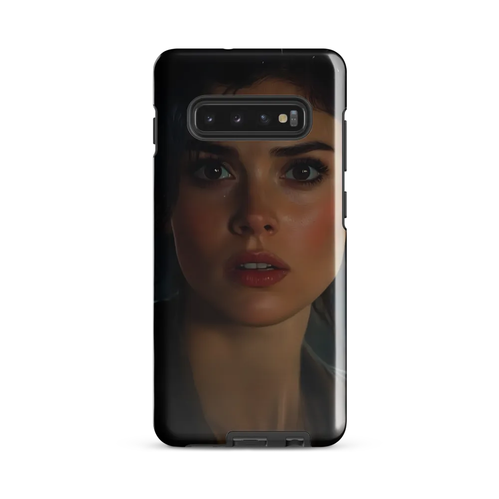 Gaze of Intensity | Phone Case |  S10 Plus | Tough Case | Glossy