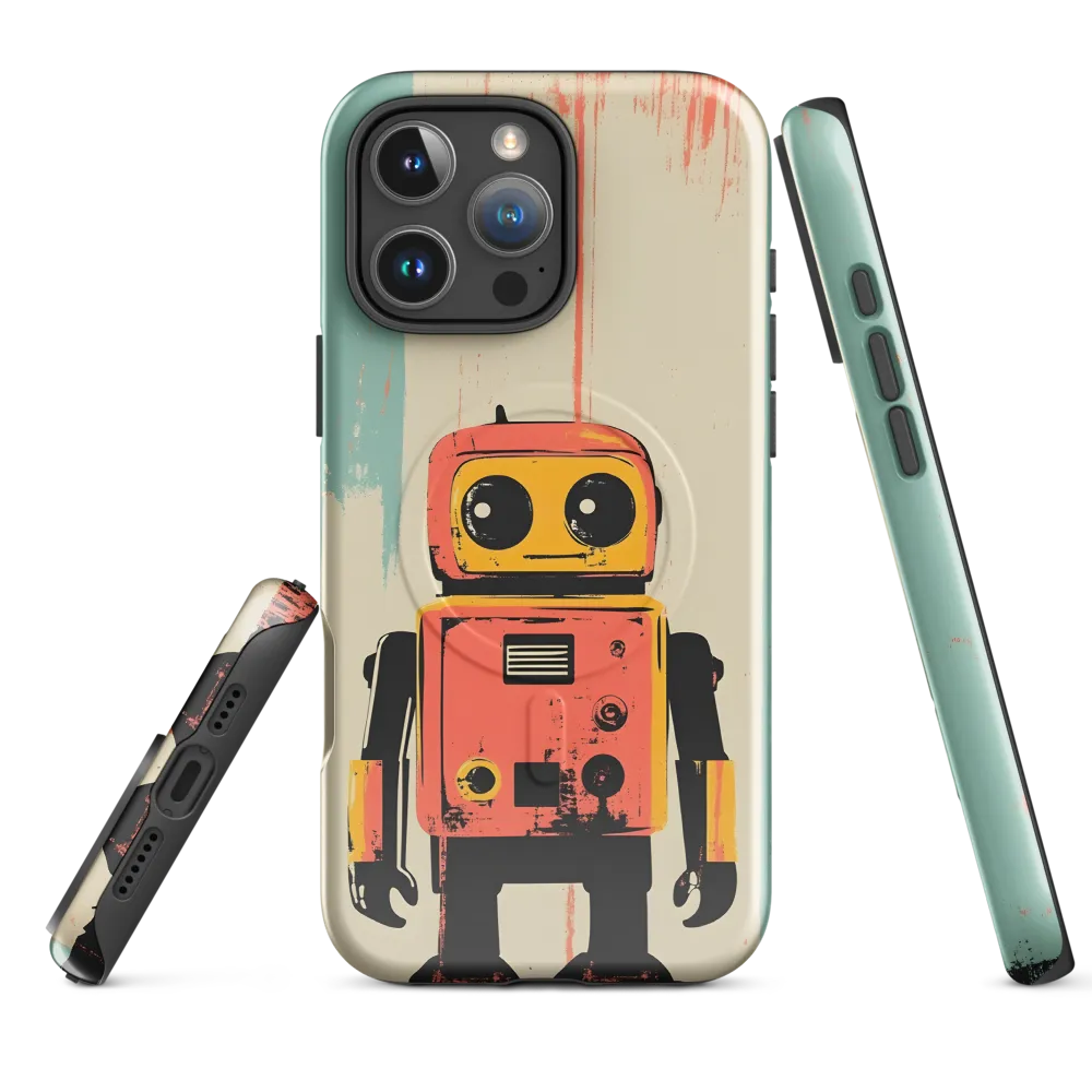 Retro Robot Charm