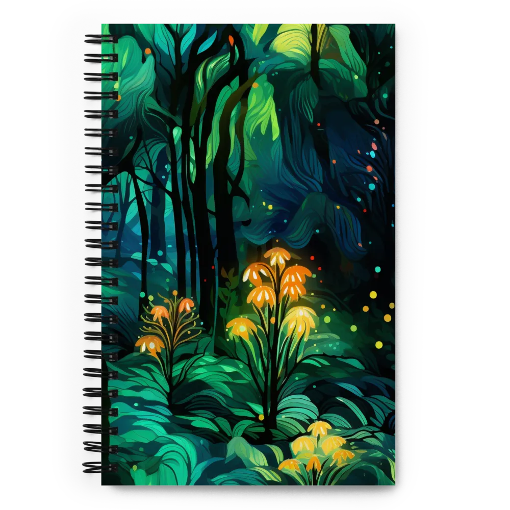 Whispers of the Enchanted Forest | Spiral Notebook