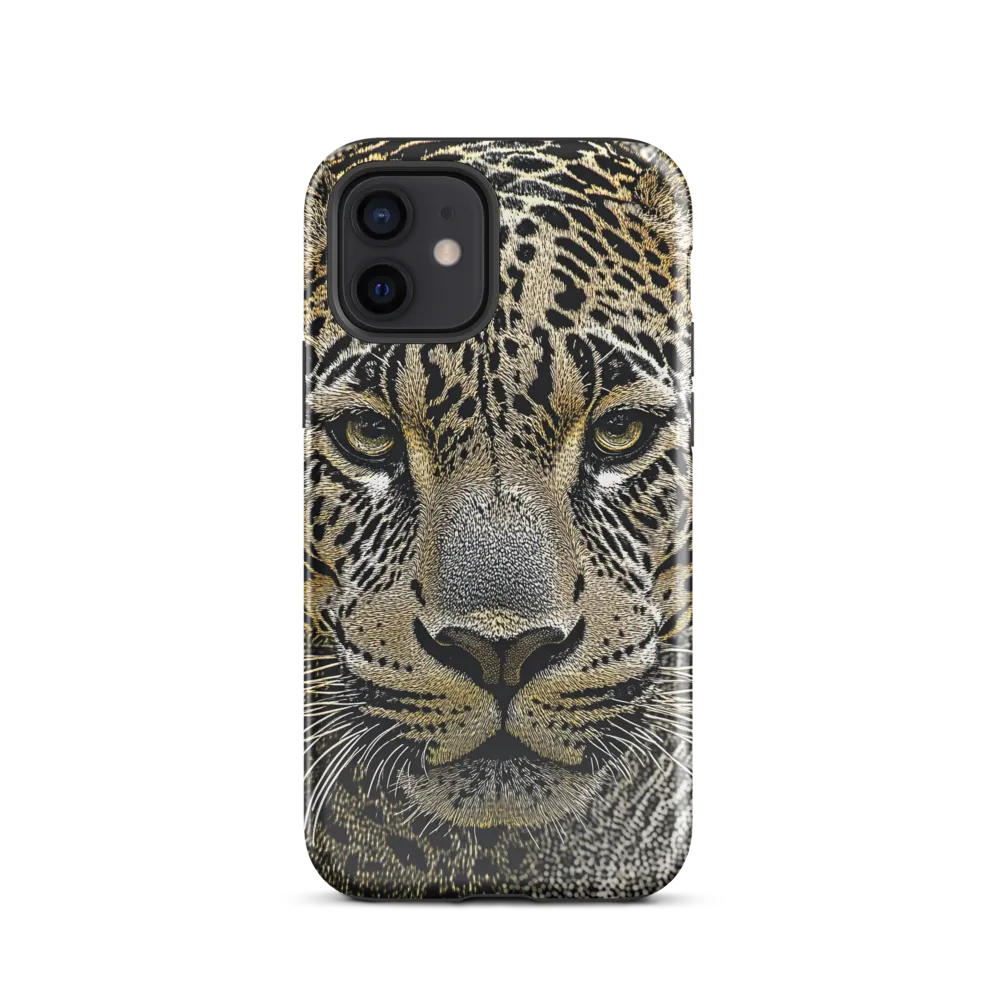 The Majestic Gaze: Portrait of a Leopard