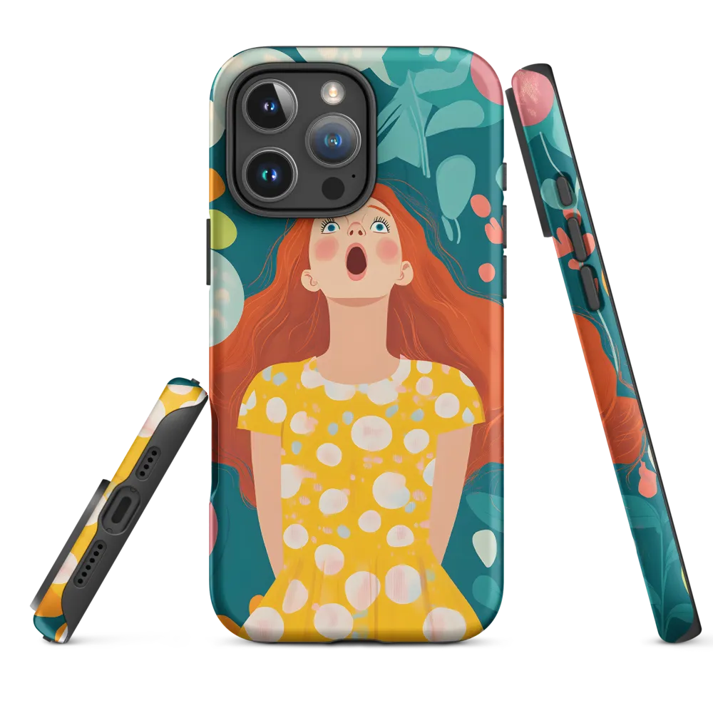 Joyful Expression | Phone Case |  16 Pro Max | Tough Case | Matte