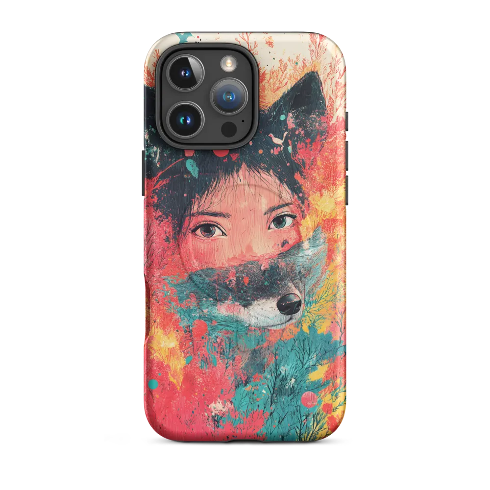 Harmony of Spirit: Girl and Wolf