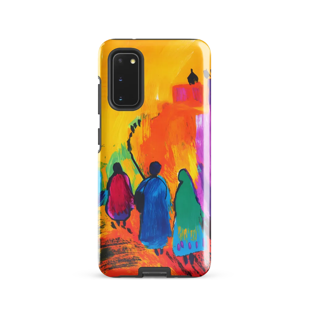 Journey Through Color | Phone Case |  S20 | Tough Case | Glossy