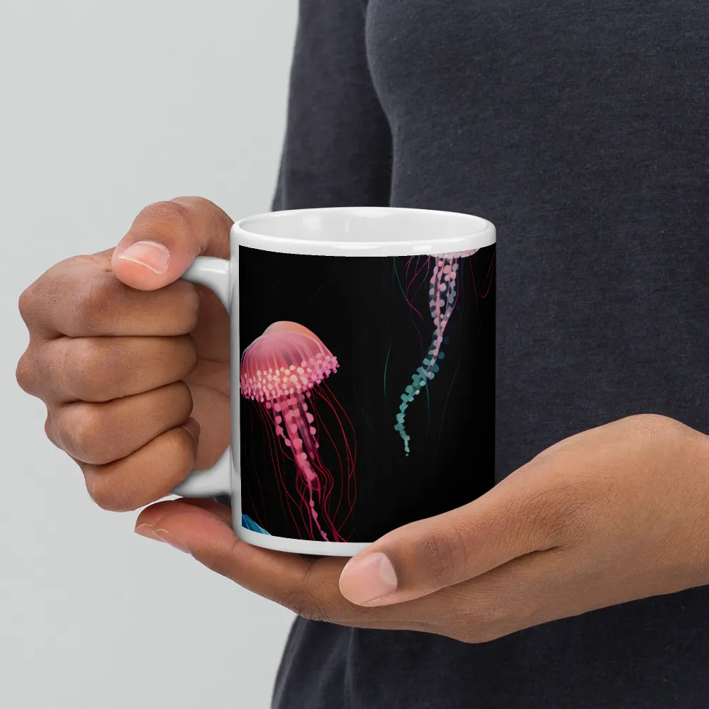 Ethereal Dance of Jellyfish | Mugs | Multiple Sizes & Colors