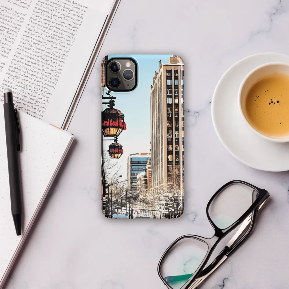 Winter's Urban Embrace | Phone Case |  11 Pro Max | Snap Case | Glossy