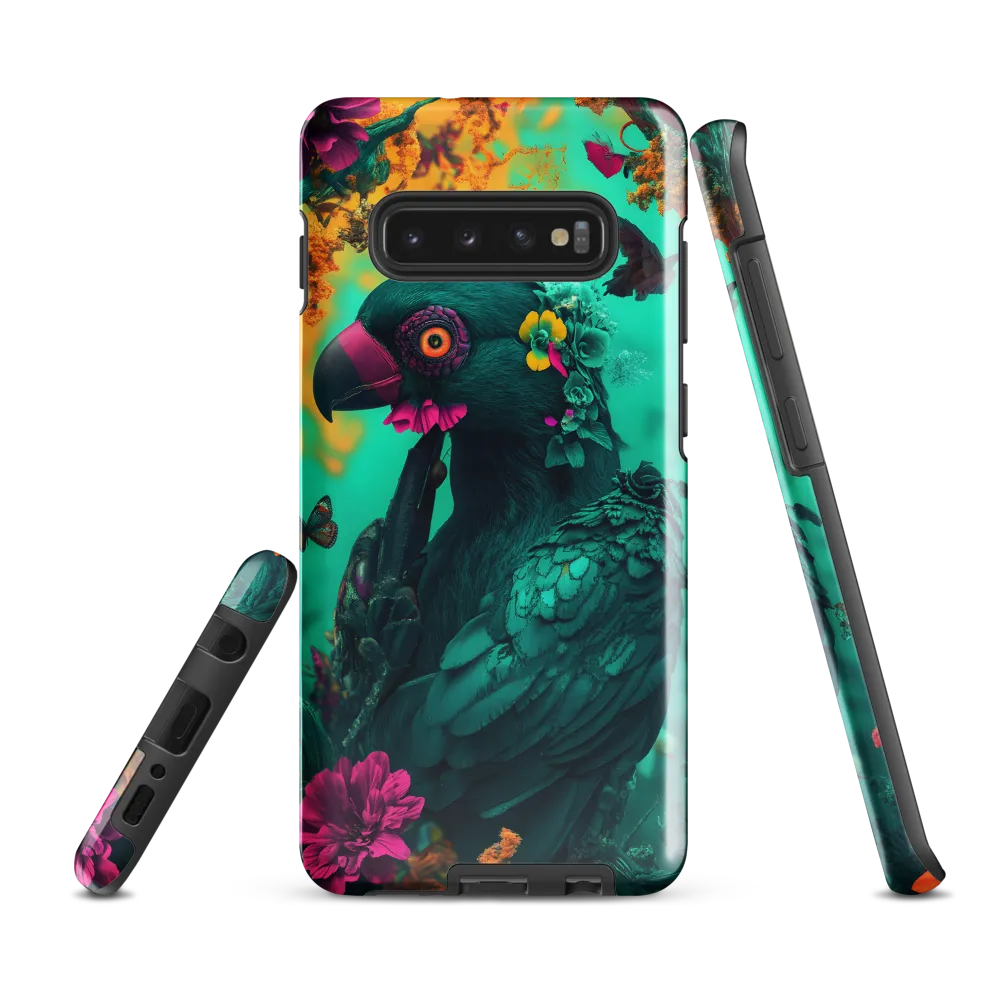 Whimsical Symphony of Nature | Phone Case |  S10 Plus | Tough Case | Glossy