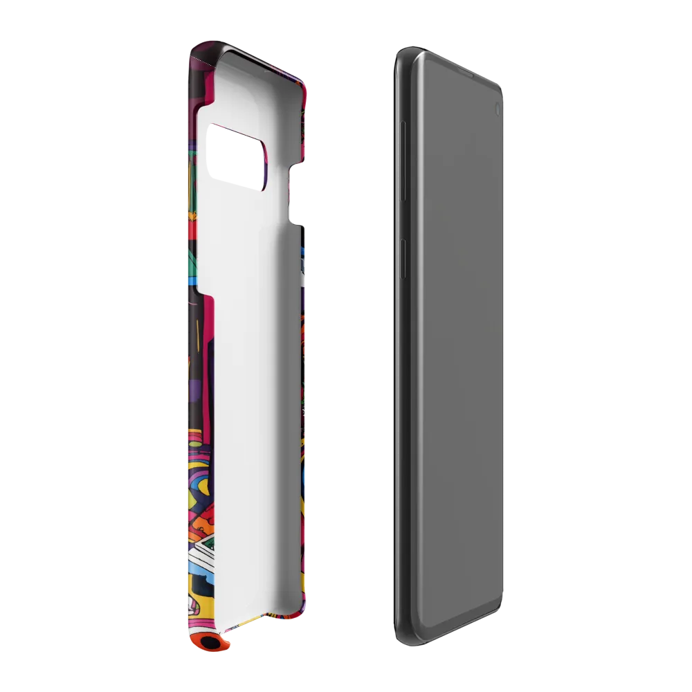 Psychedelic Reverie | Phone Case |  S10 Plus | Snap Case | Glossy