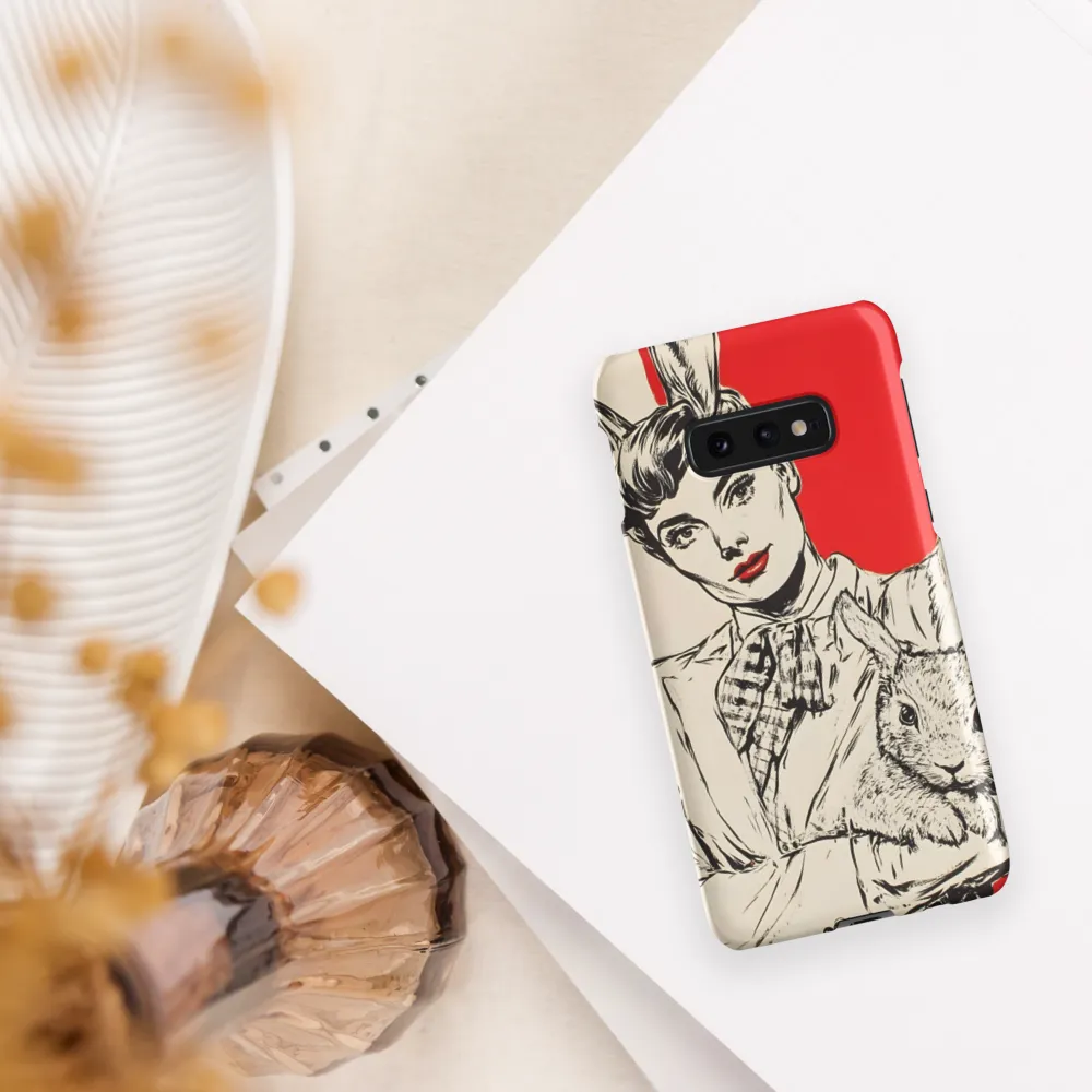 Whimsical Elegance: The Rabbit Lady