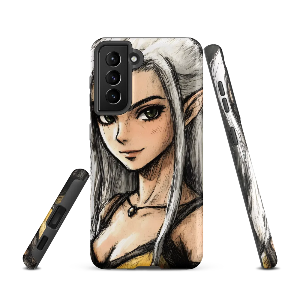 Ethereal Elegance: The Elf's Portrait