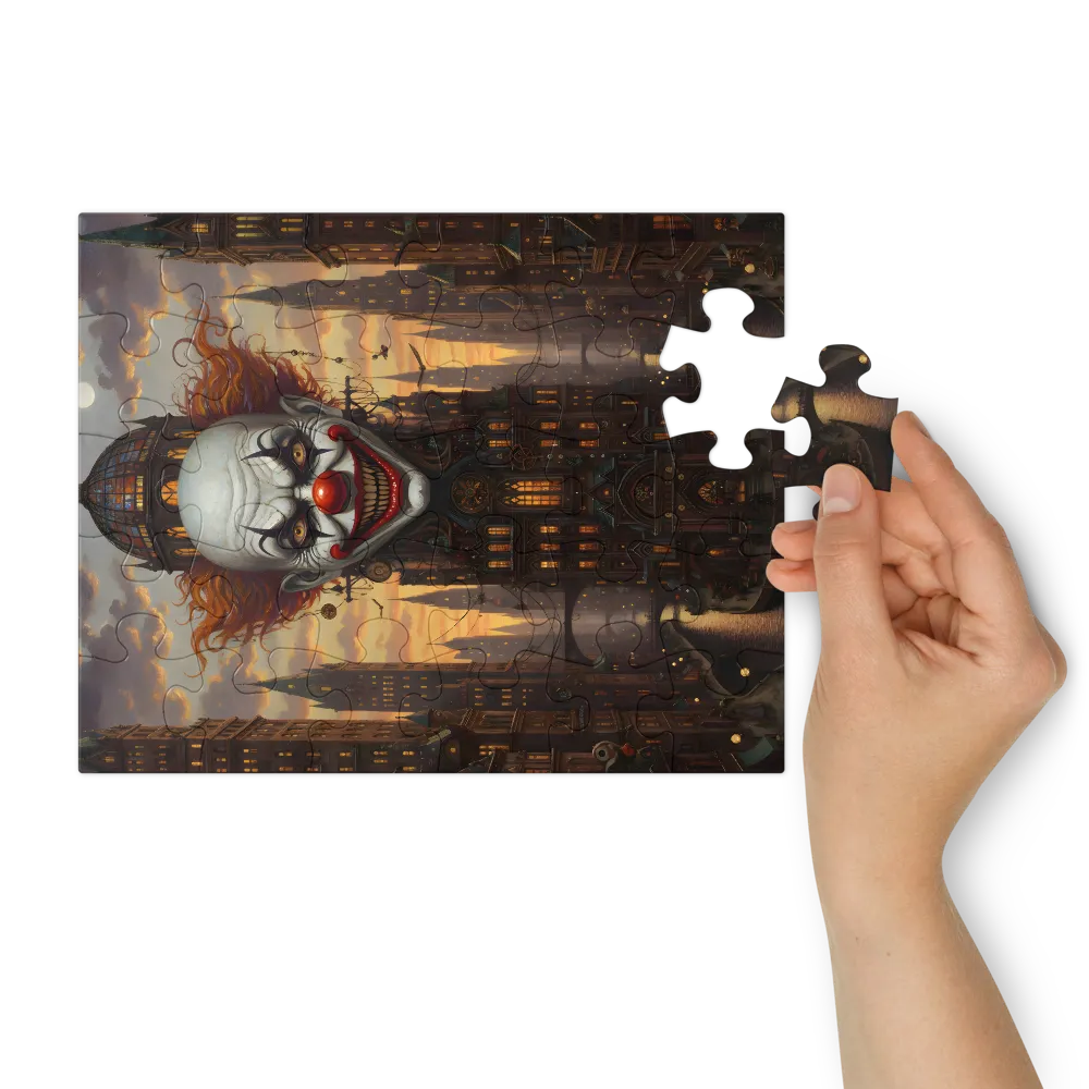 The Laughing Cathedral 
 Jigsaw Puzzle in Tin Box