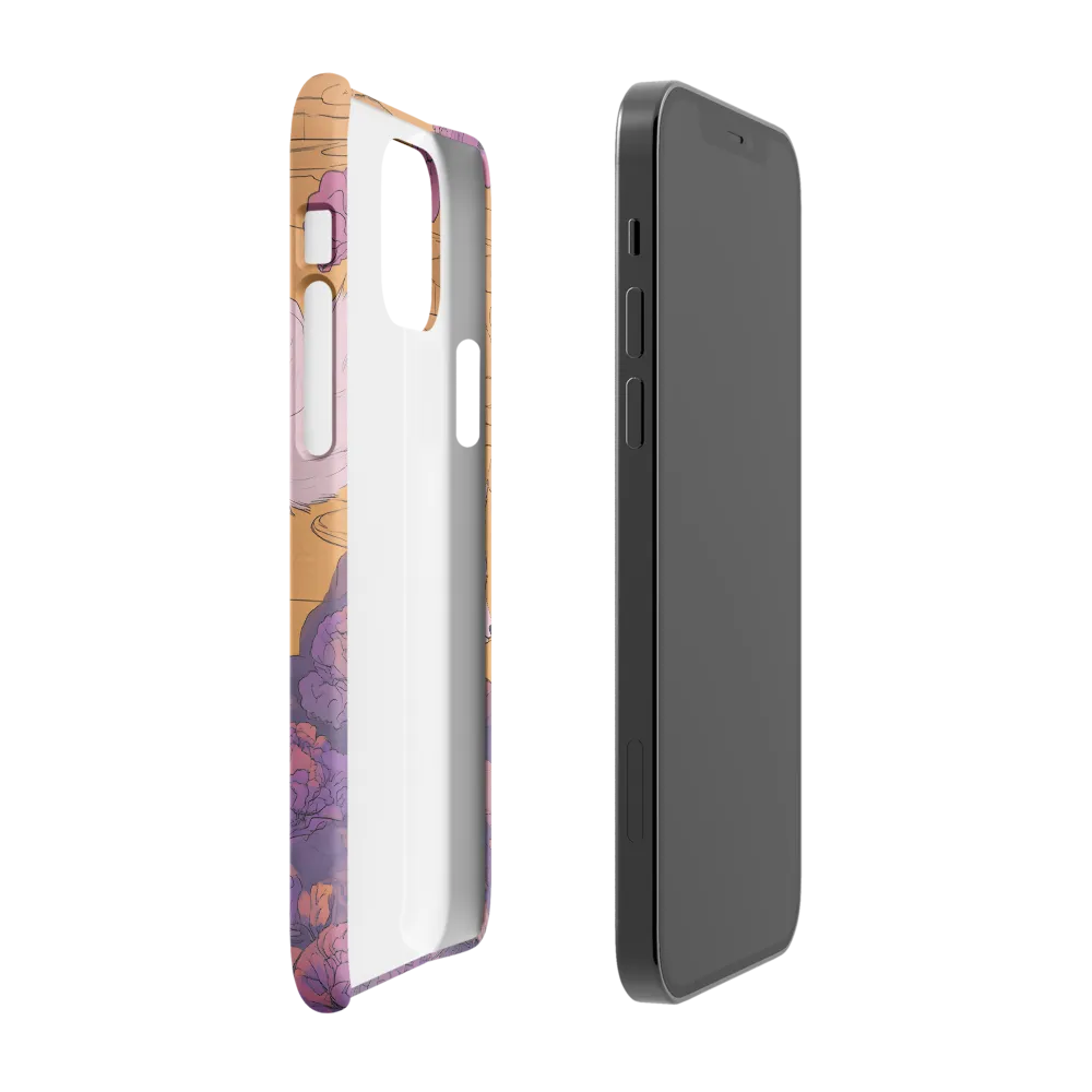 Whispers of the Violet Dawn | Phone Case |  12 | Snap Case | Matte