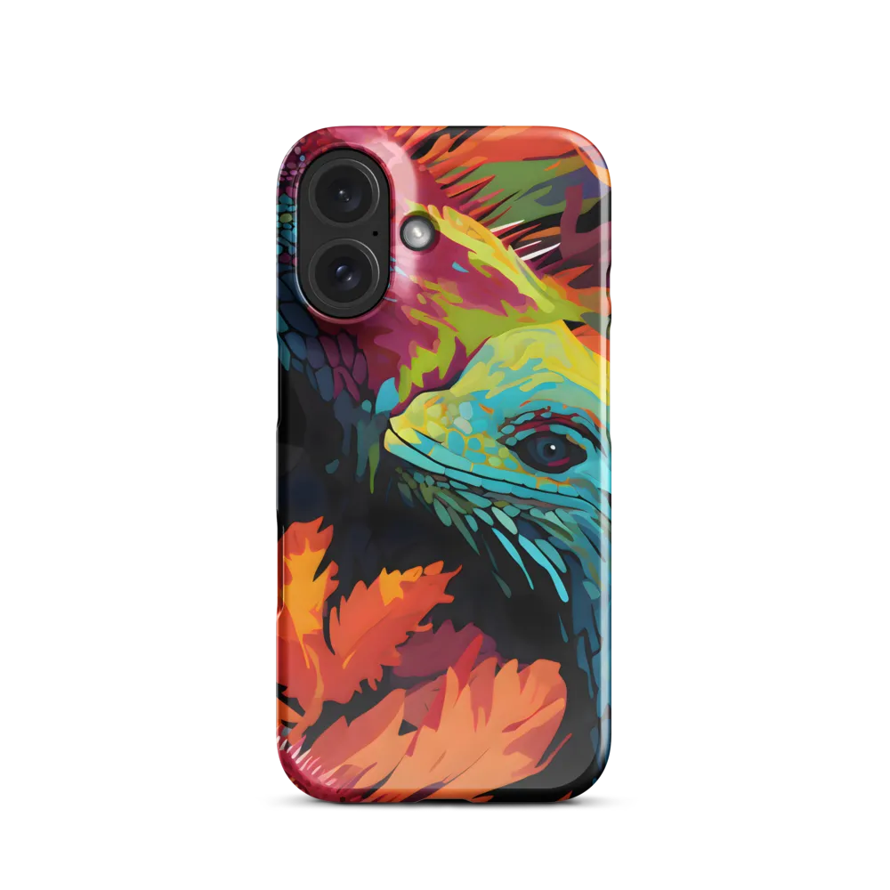 Vibrant Reptilian Harmony | Phone Case |  16 | Snap Case | Glossy