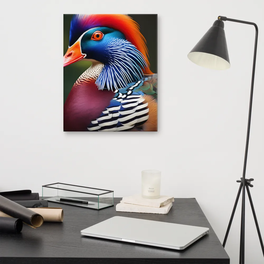 The Majestic Mandarin | Canvas | 16″×20″