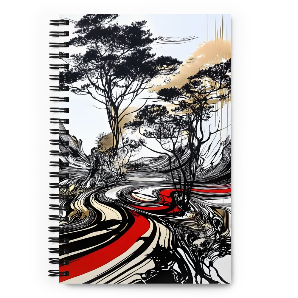 Serenity in Motion | Spiral Notebook