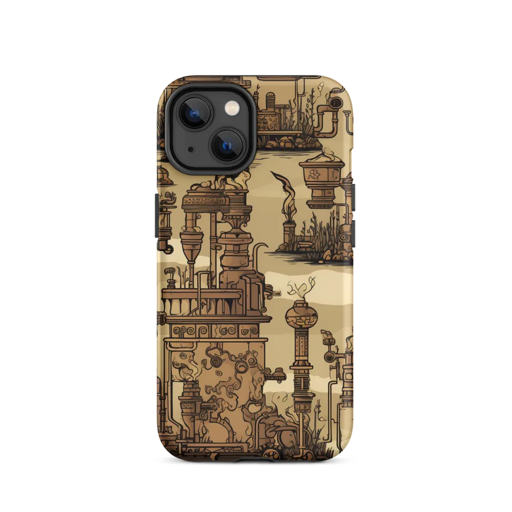 Whimsical Industrial Landscape