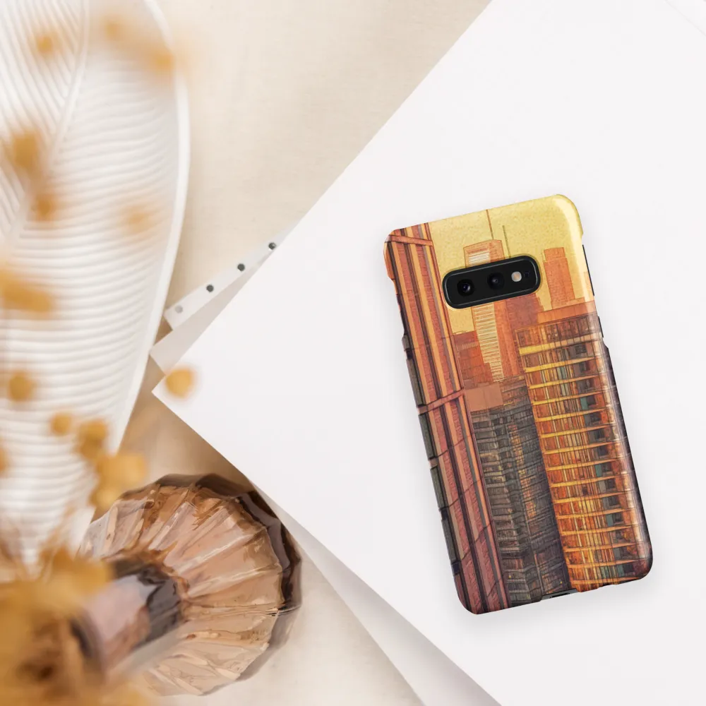 Urban Serenity at Sunset | Phone Case |  S10e | Snap Case | Matte