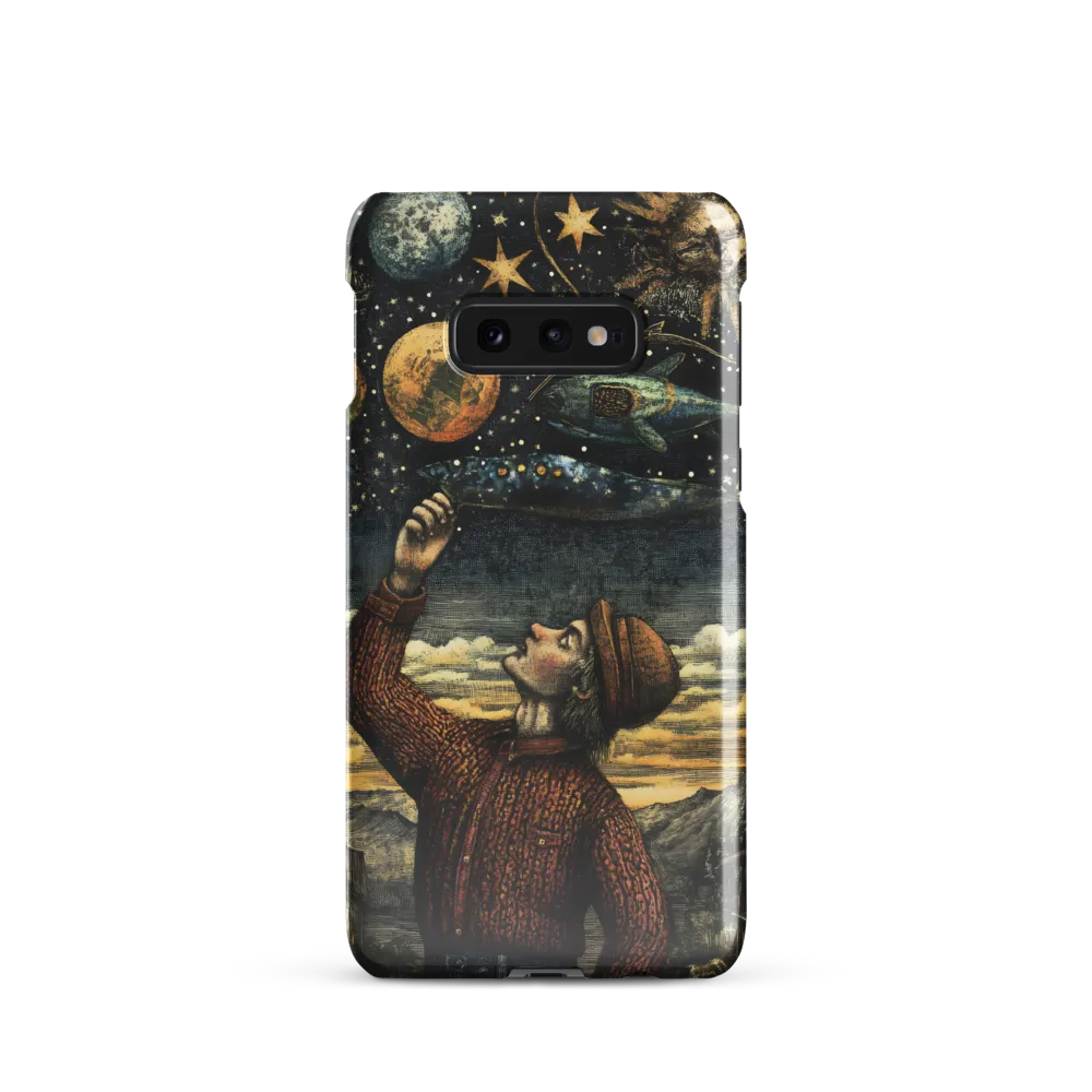 Cosmic Curiosity: A Journey Beyond Earth | Phone Case |  S10e | Snap Case | Glossy