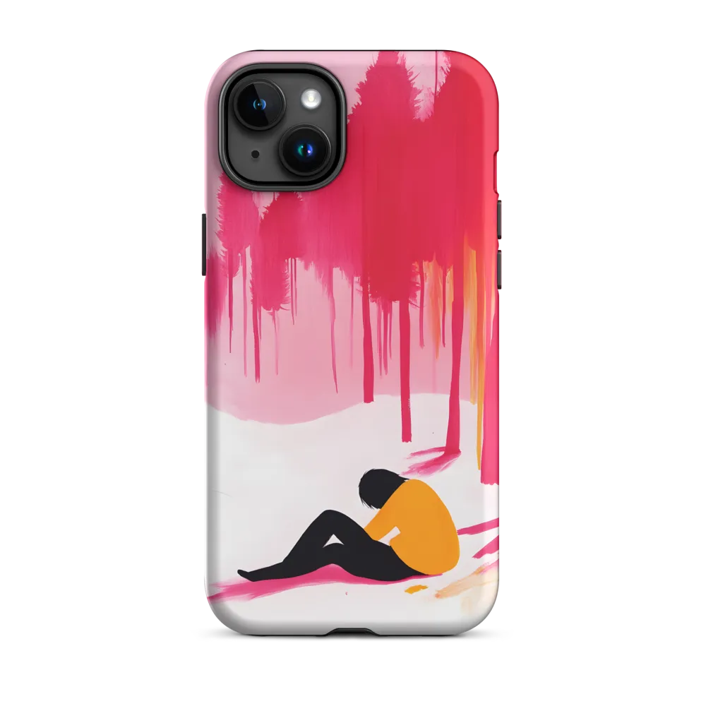 Whispers of Solitude | Phone Case |  15 Plus | Tough Case | Matte