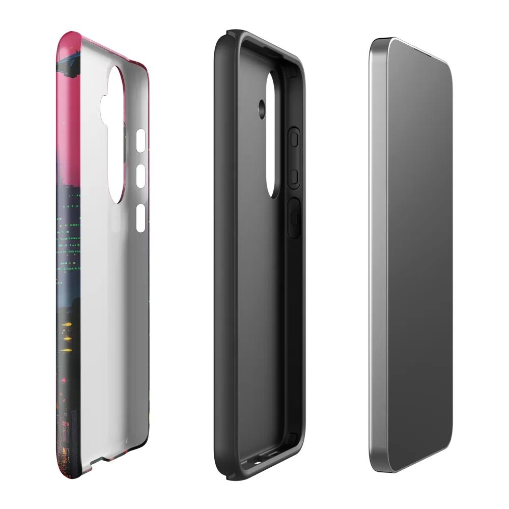 Encounter Above Neon Heights | Phone Case |  S24 Plus | Tough Case | Glossy