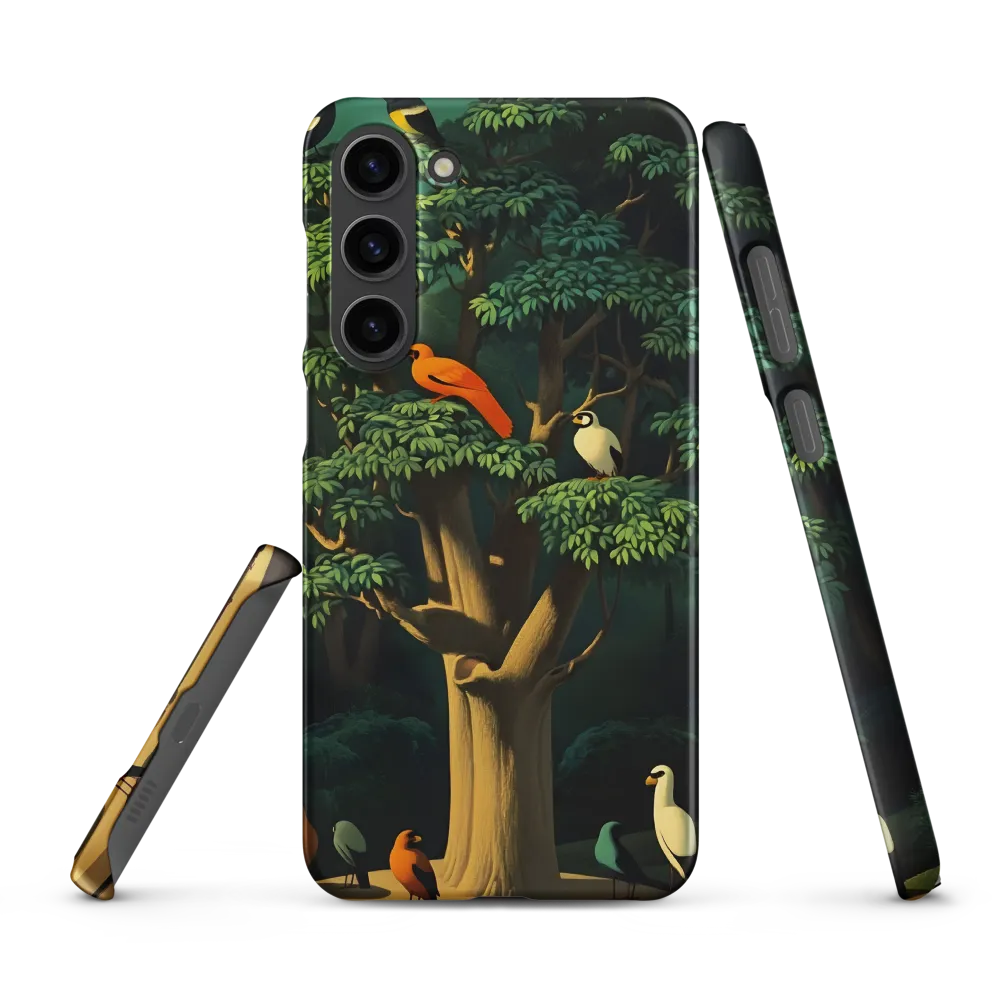 Harmony in Color: A Surreal Bird Symphony