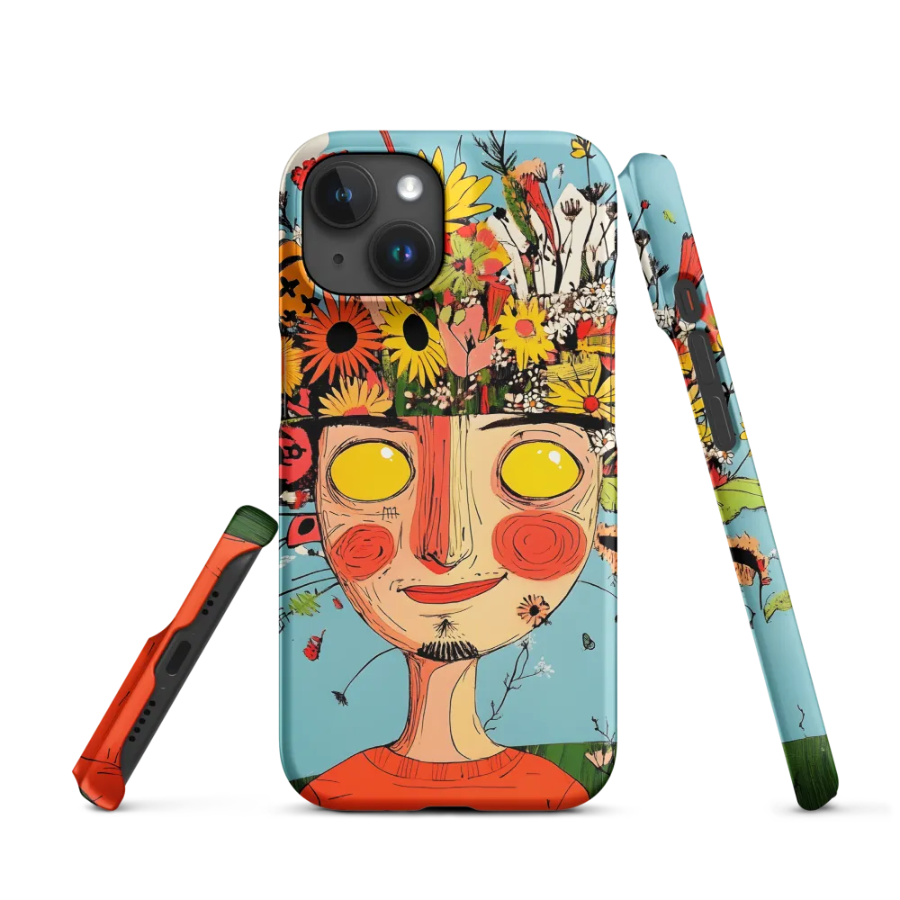 Whimsical Bloom | Phone Case |  15 | Snap Case | Matte