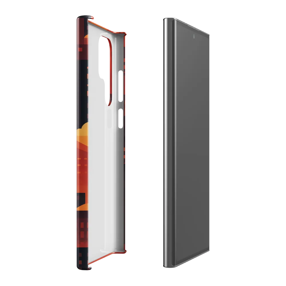 Radiance of the Urban Horizon | Phone Case |  S22 Ultra | Snap Case | Glossy
