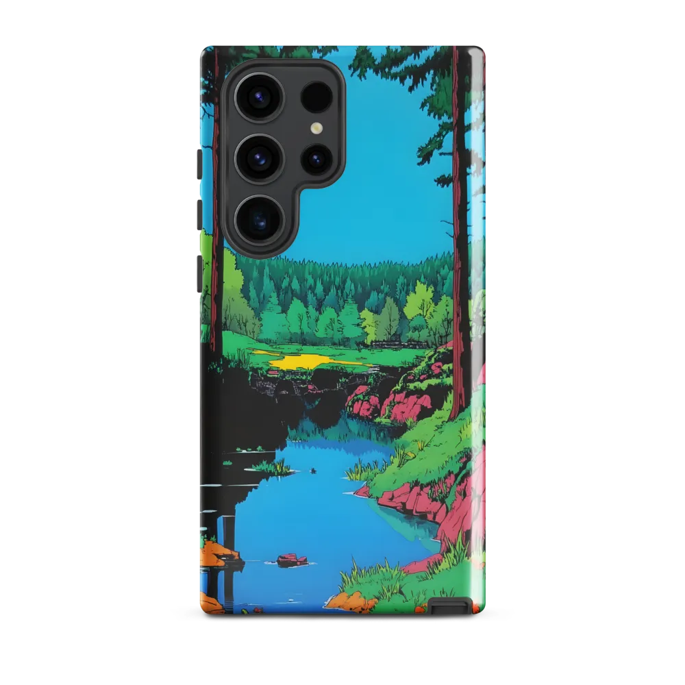 Tranquil Reflections: A Vibrant Landscape