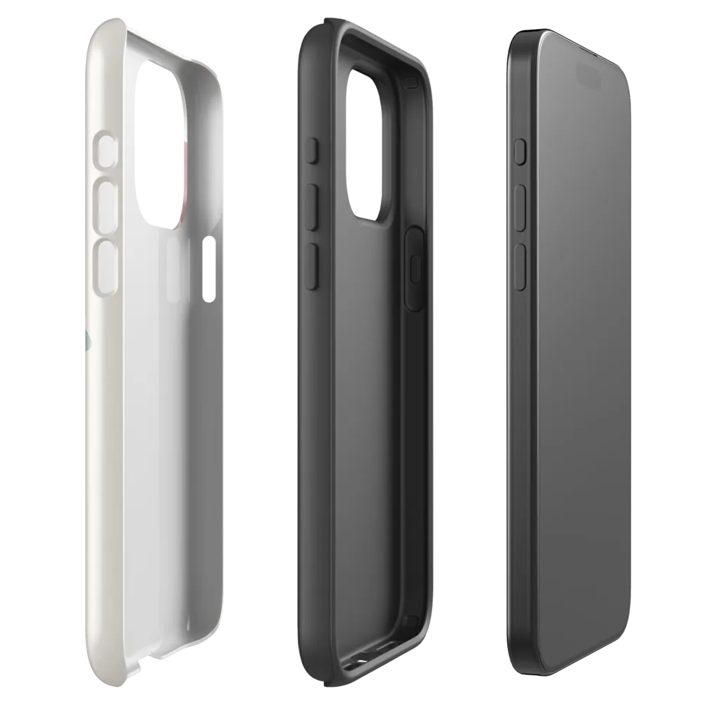 Dual Facets of Serenity | Phone Case |  15 Pro Max | Tough Case | Glossy