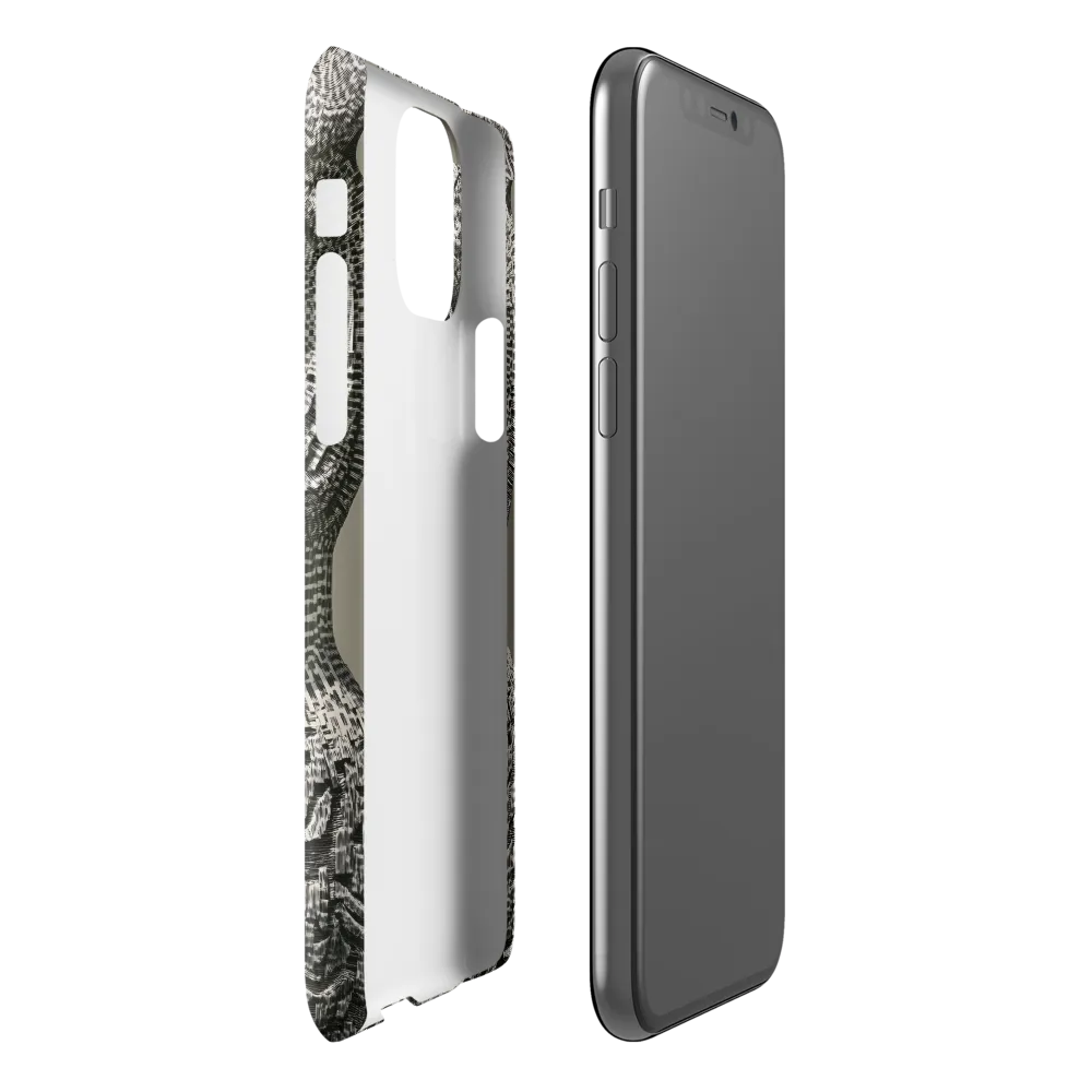 Intricate Owl of Textures | Phone Case |  11 Pro | Snap Case | Glossy