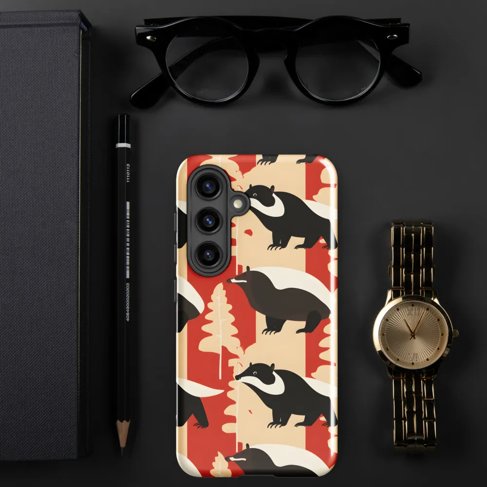 Wildlife Pattern: The Badger Tale